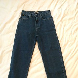 Everlane Way High Jean in sz. 29 in Vintage Indigo